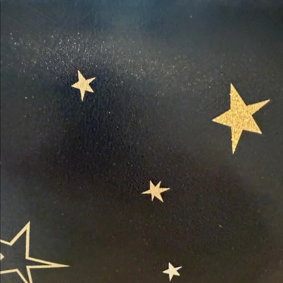 Victoria's Secret Black Starry Cosmetic Bag - Picture 4 of 6